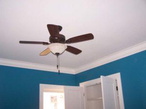 Ceiling Fan and Light Installation