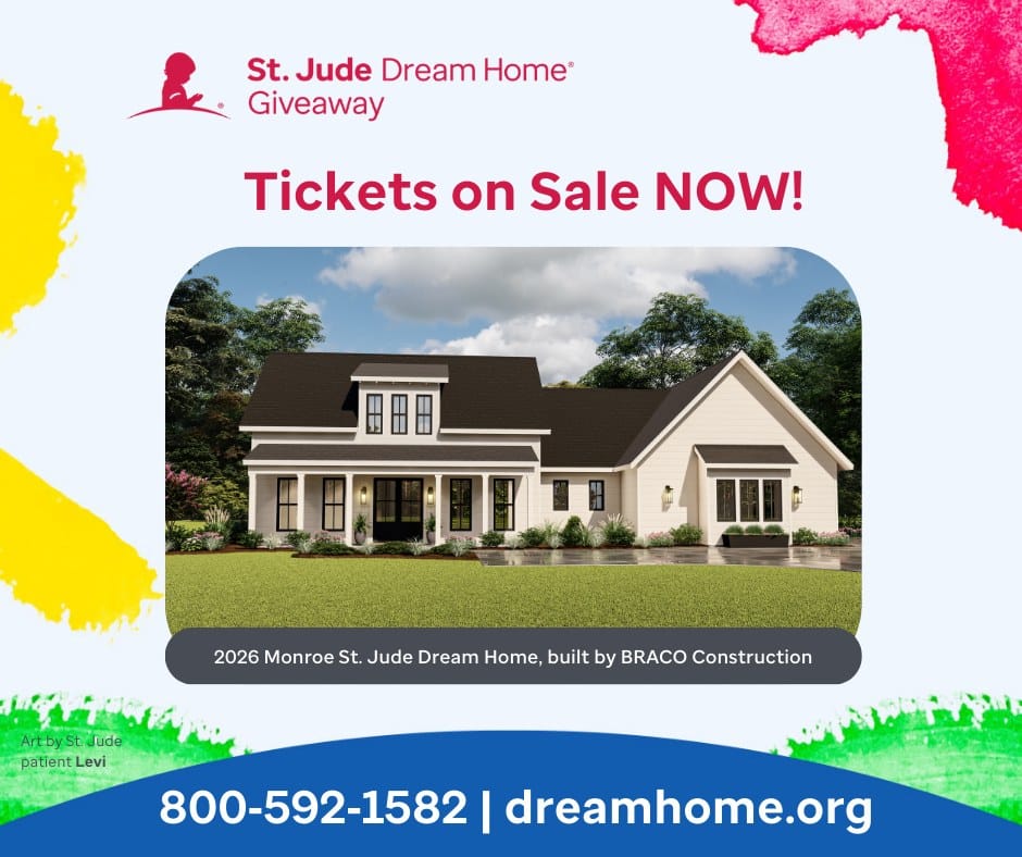 St. Jude Dream Home Givaway